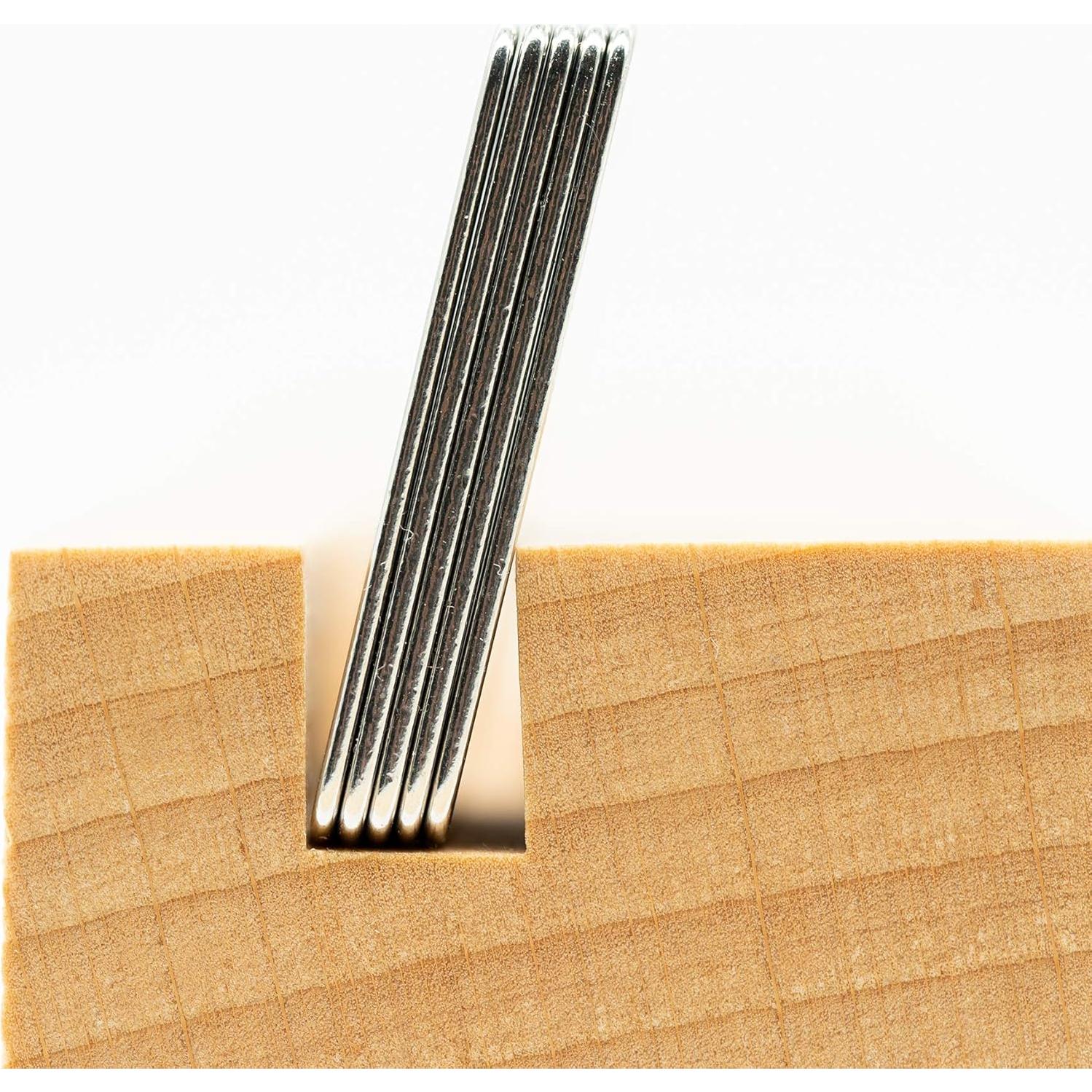 Etiquetas de Acero Inoxidable StayMax Rectangulares 25 Pzas