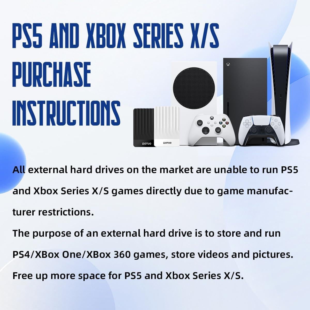 Disco Duro Externo YOTUO 500GB USB 3.0 Portátil Negro