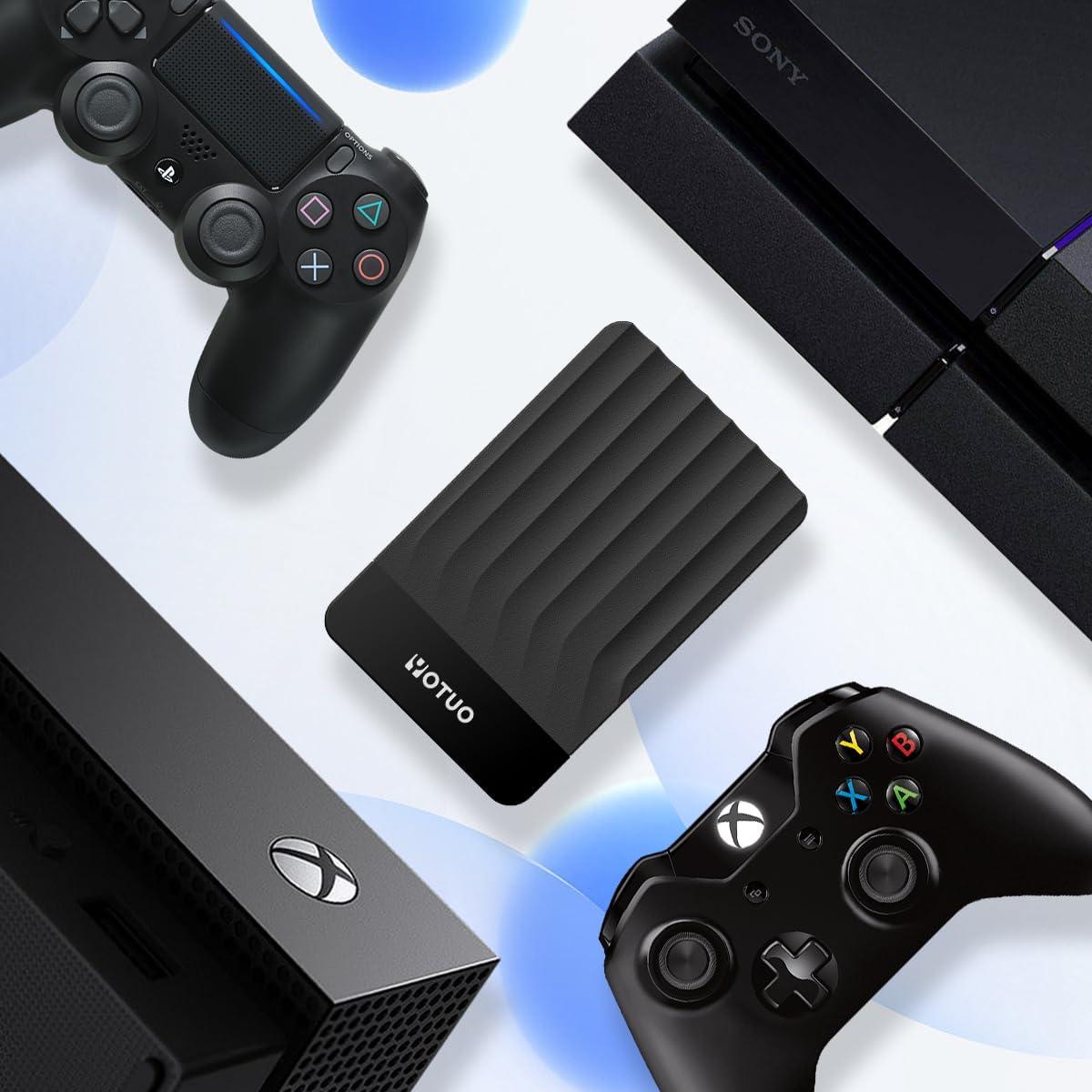 Disco Duro Externo YOTUO 500GB USB 3.0 Portátil Negro