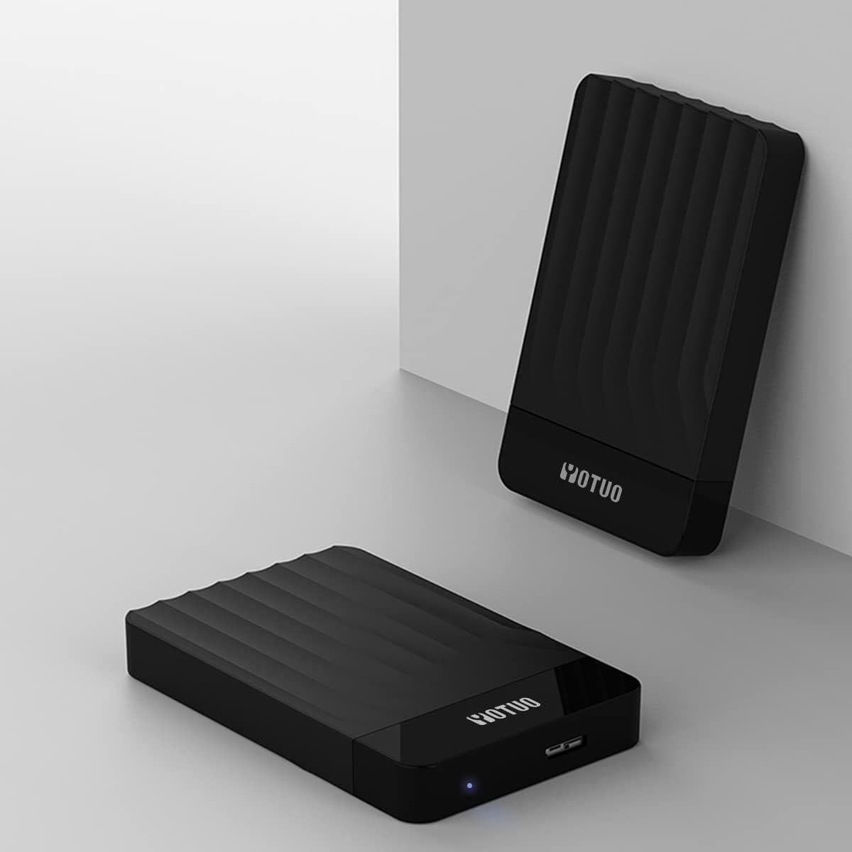 Disco Duro Externo YOTUO 500GB USB 3.0 Portátil Negro
