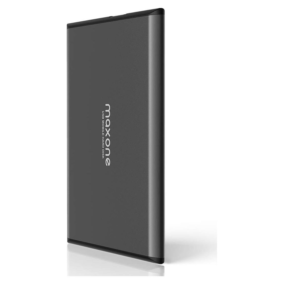 Disco Duro Externo Maxone 500GB Ultra Delgado USB 3.0 Gris