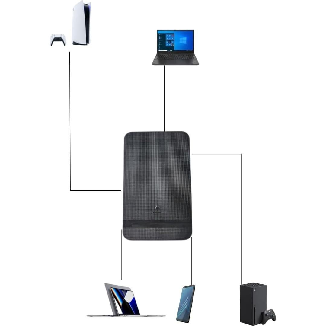 Disco Duro Externo Portátil 500GB Ezekers USB 3.0 y C