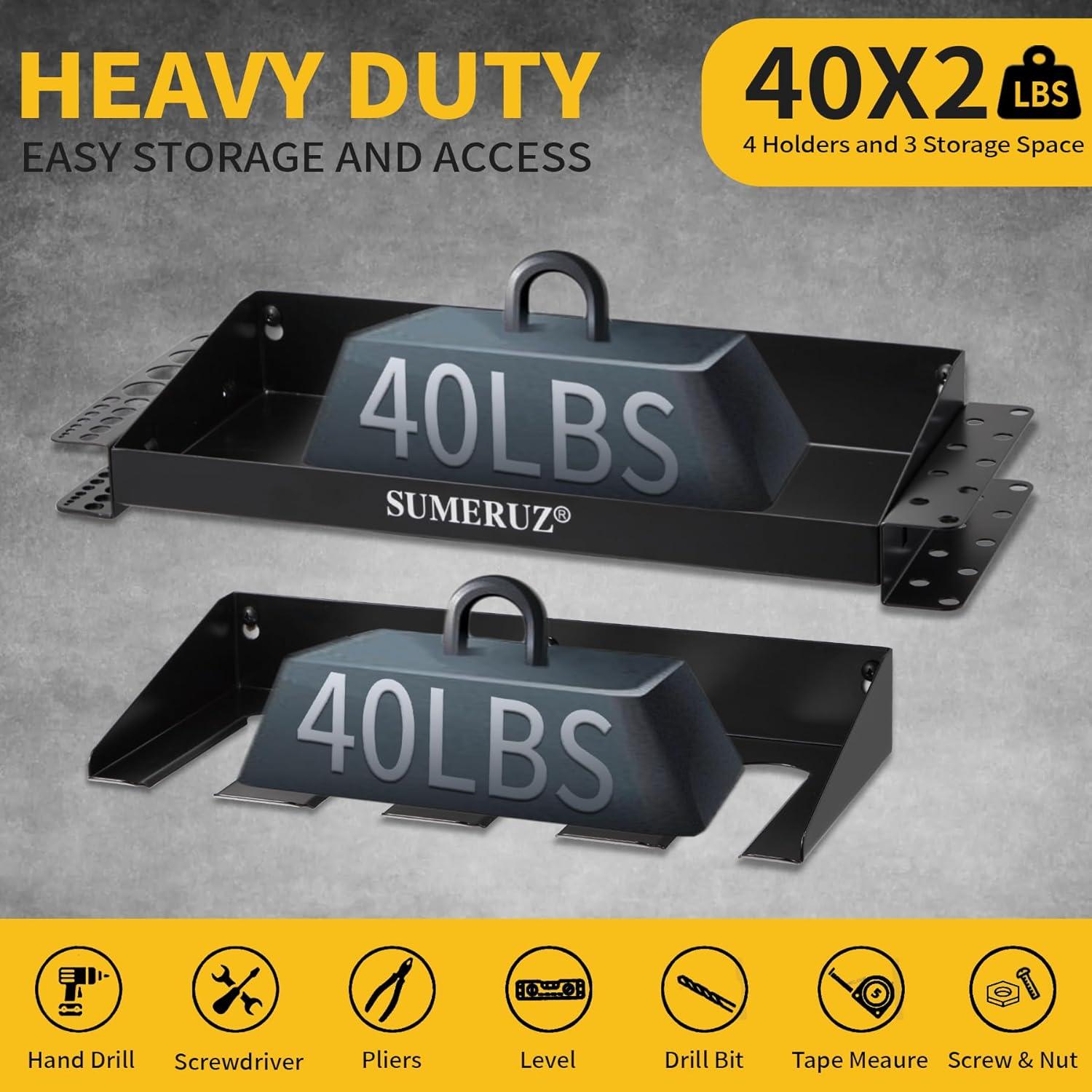 Organizador de Herramientas SUMERUZ Montaje en Pared 18.14 kg