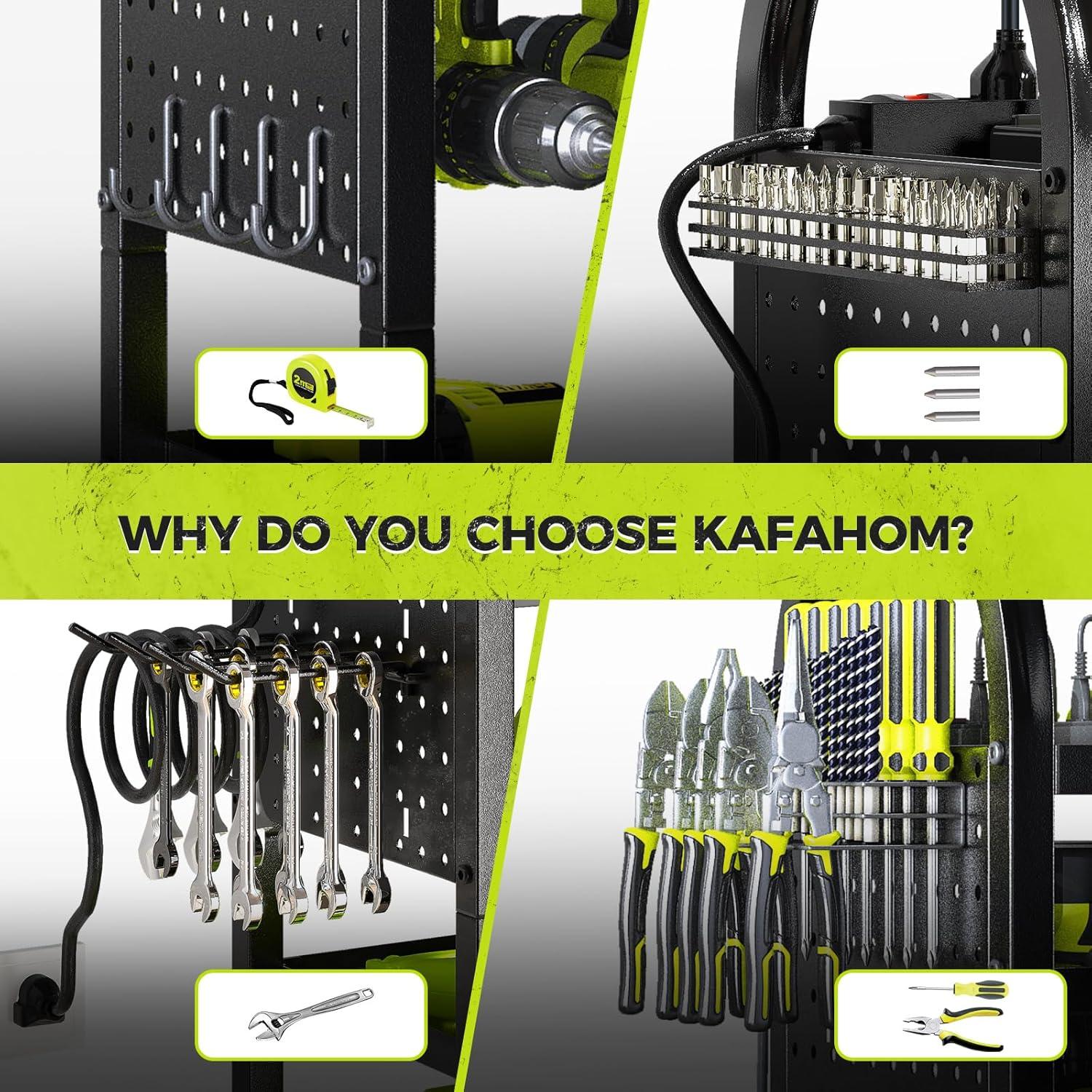 Carro Organizador de Herramientas KAFAHOM 4 Niveles 227kg