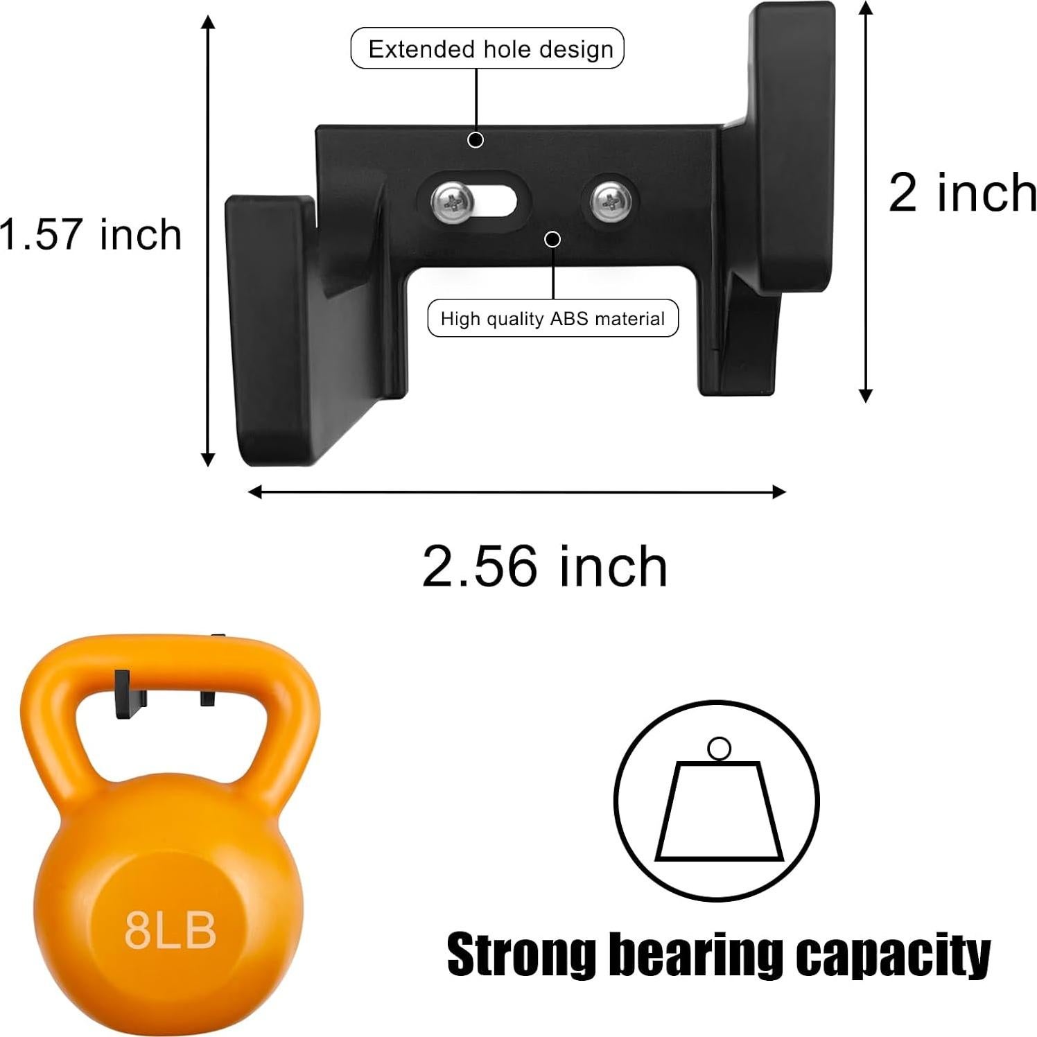 Organizador de Herramientas Eléctricas YAMTO 2 Pcs Pared ABS
