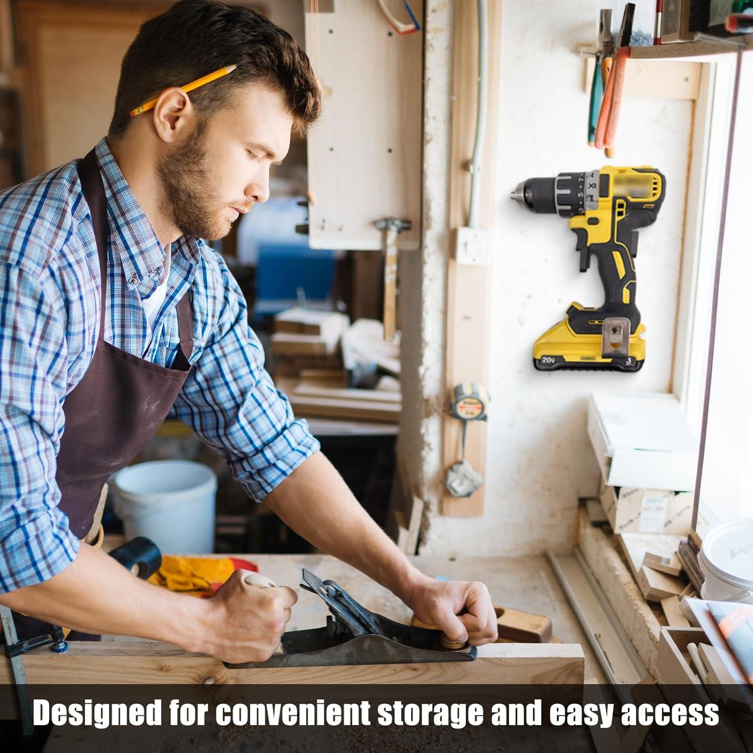 Organizador de Herramientas Eléctricas YAMTO 2 Pcs Pared ABS