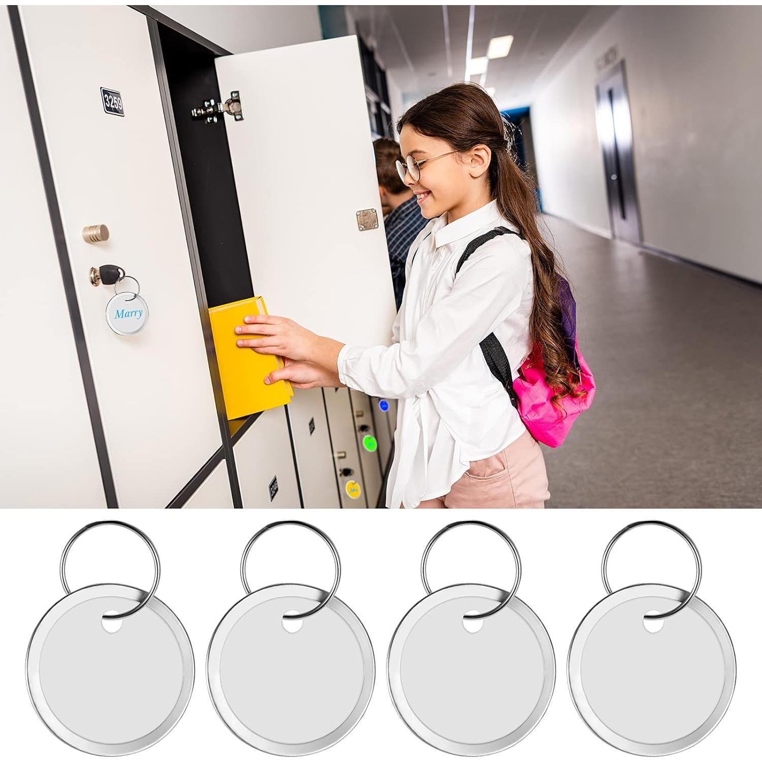 Etiquetas de Llave de Metal Hotop 500 Piezas 3.18 cm