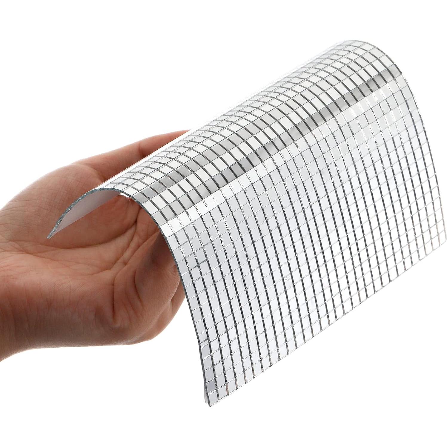 SOUJOY Azulejos de Espejo Mosaico Autoadhesivos 36000 Piezas 5x5mm