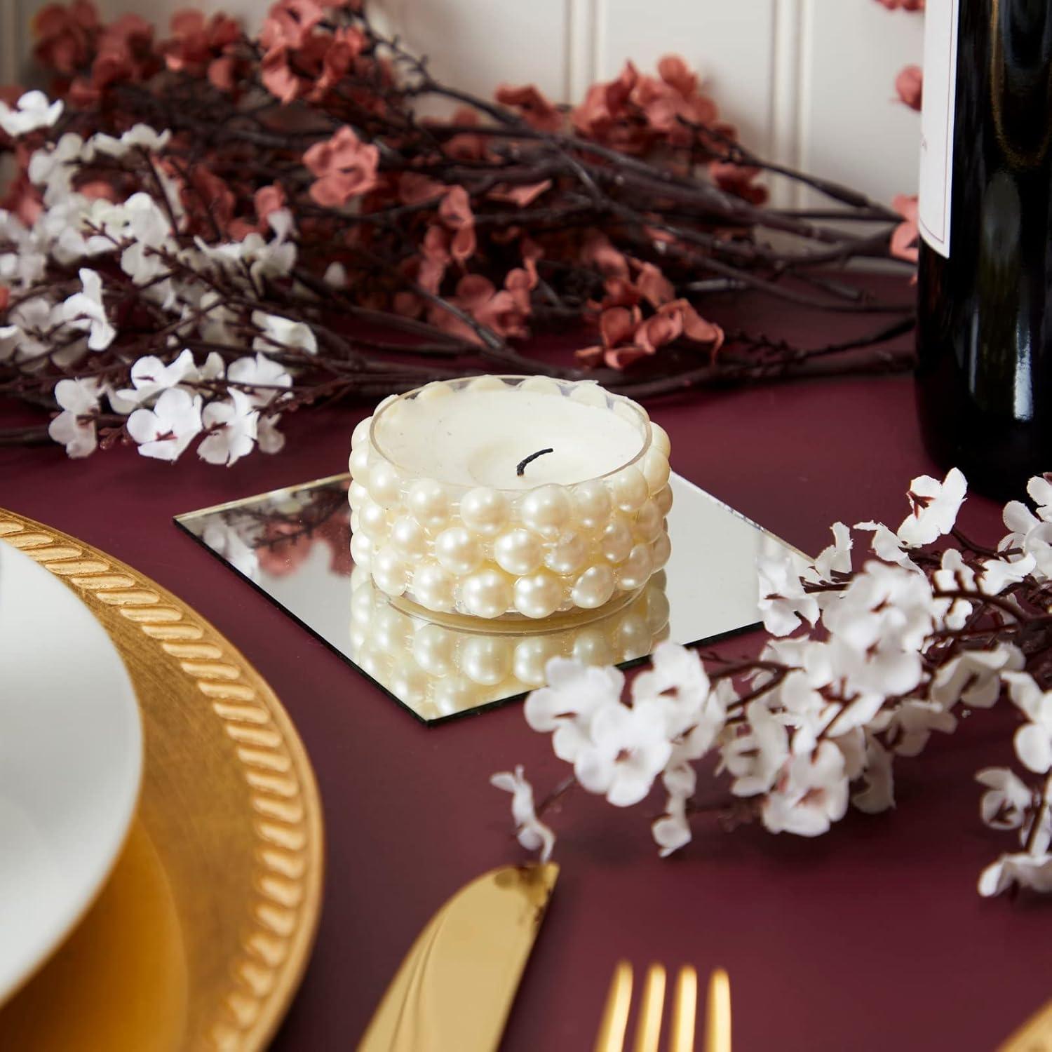 Azulejos de Espejo Cuadrados Bright Creations 10 cm - Paquete de 50