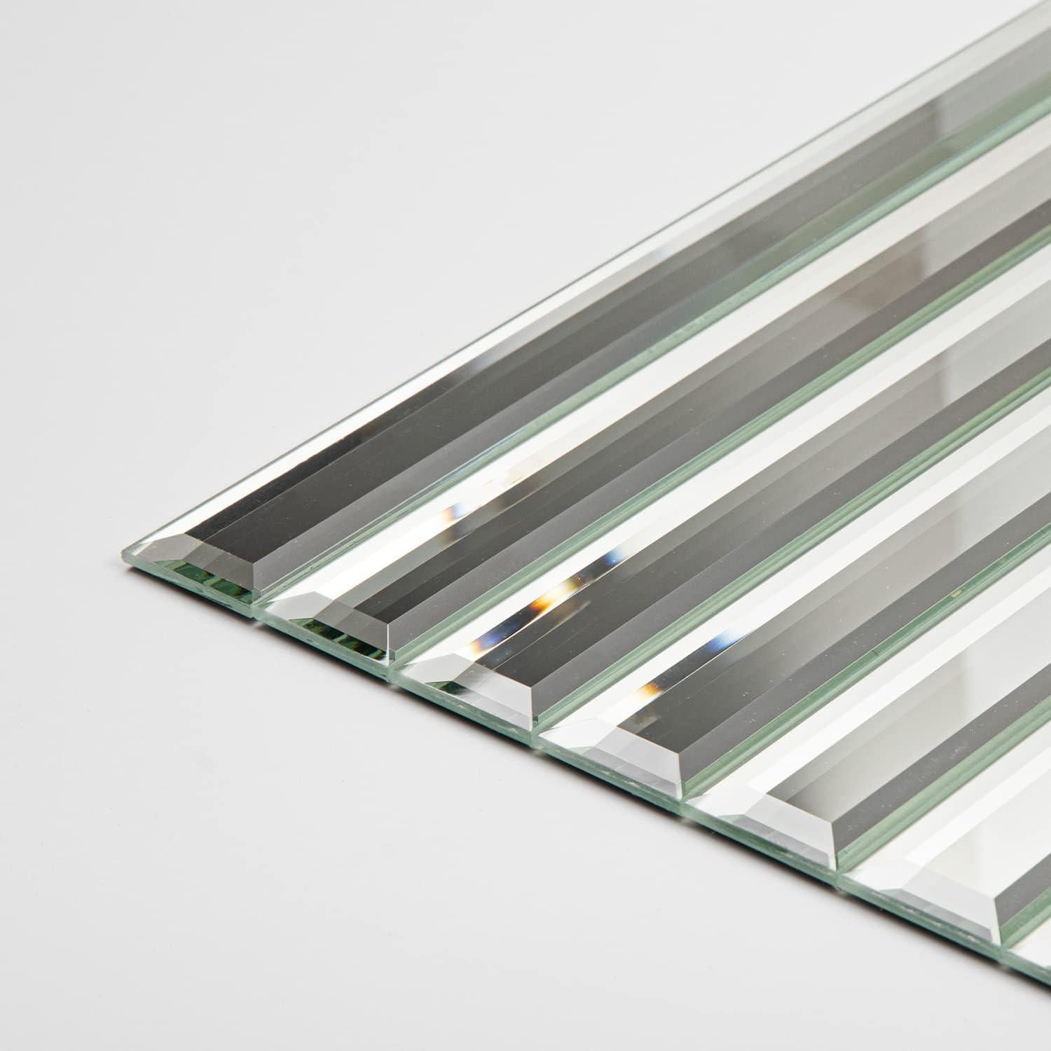 Banda de Espejo Autoadhesiva Lovdeco 30.48x3.05 cm 5 Piezas