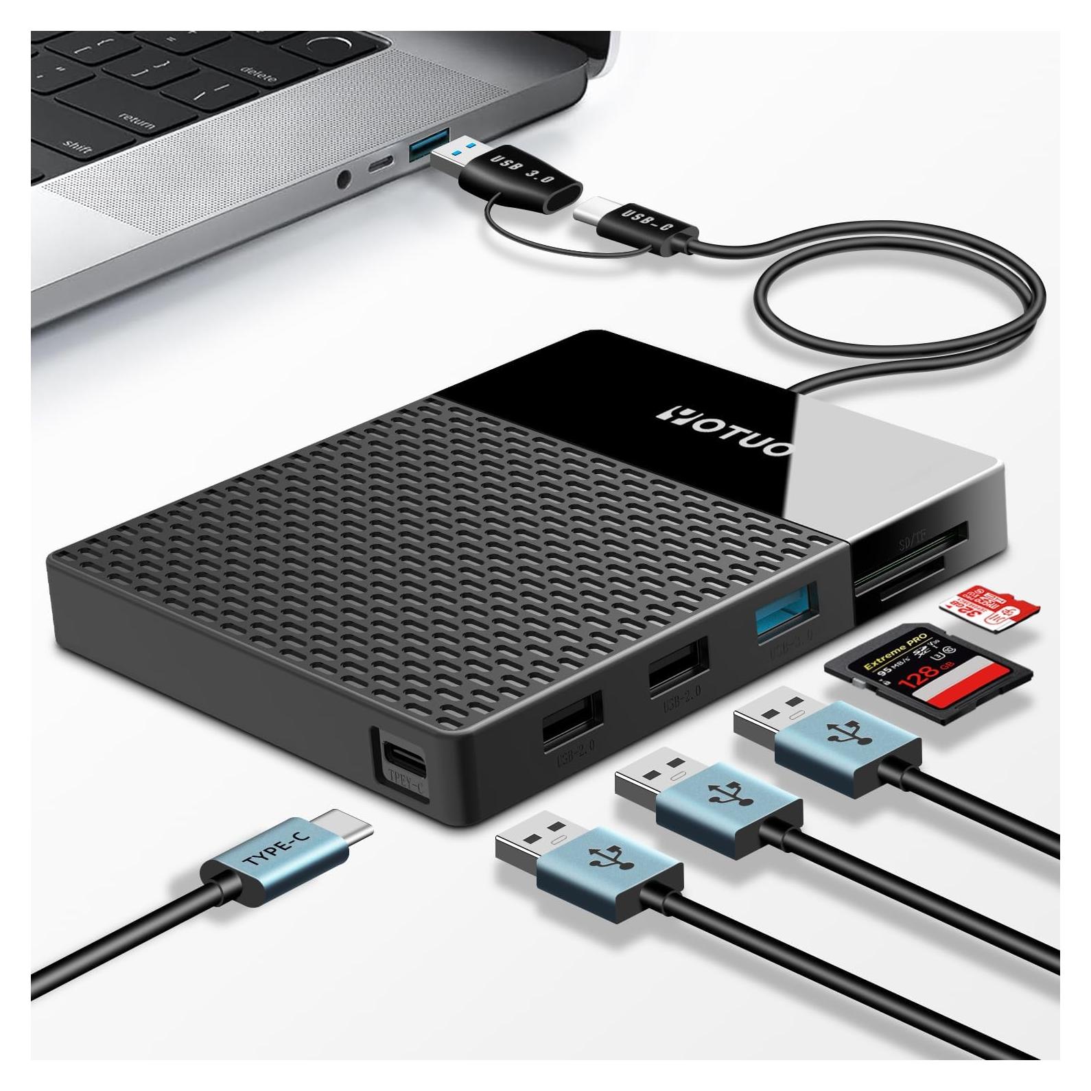 Estación de Acoplamiento YOTUO 1TB Disco Duro Externo USB-C