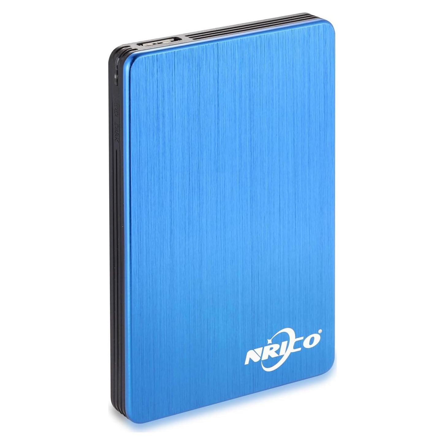 Disco Duro Externo NRICO 500GB USB 3.0 Portátil Azul