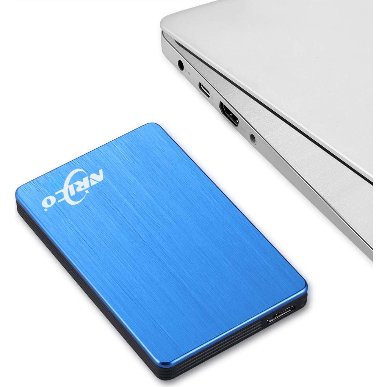 Disco Duro Externo NRICO 500GB USB 3.0 Portátil Azul