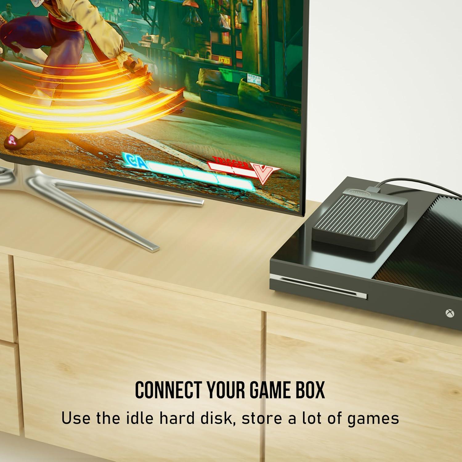 Disco Duro Externo Portátil Tianken 750GB USB 3.0 Negro