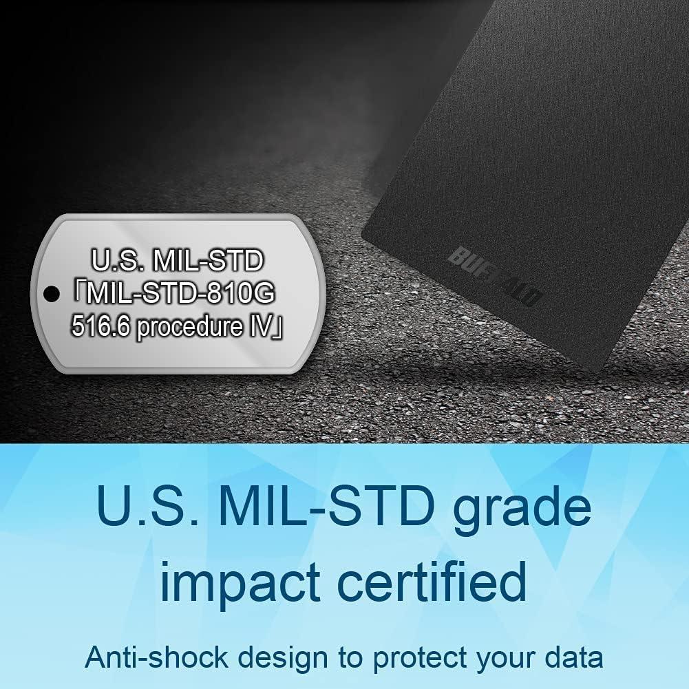 SSD Externo Buffalo 1TB USB 3.2 - Compatible PS4/PS5/Mac