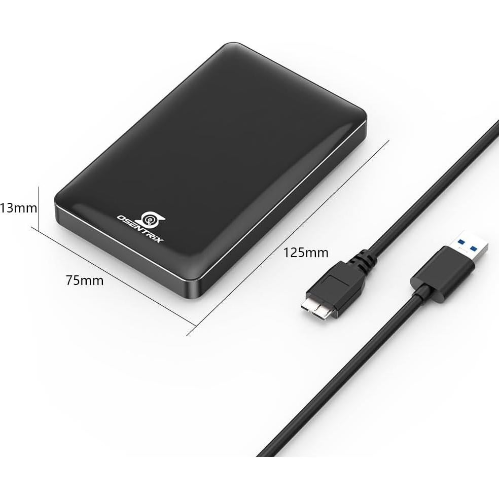 Disco Duro Externo Portátil OSENTRiX 1TB USB 3.0