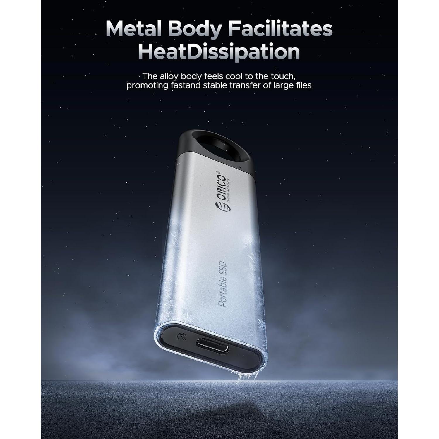 ORICO SSD Externo 1TB C10 USB 3.0 1050MB/s Portátil