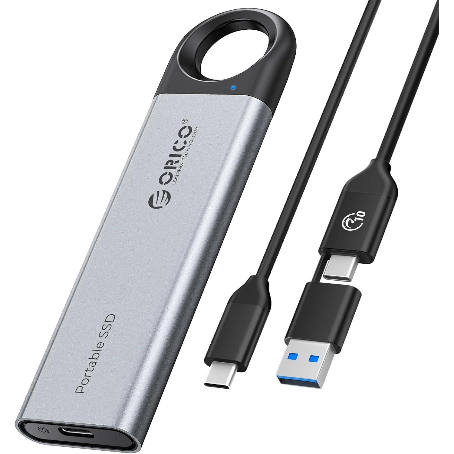 ORICO SSD Externo 1TB C10 USB 3.0 1050MB/s Portátil