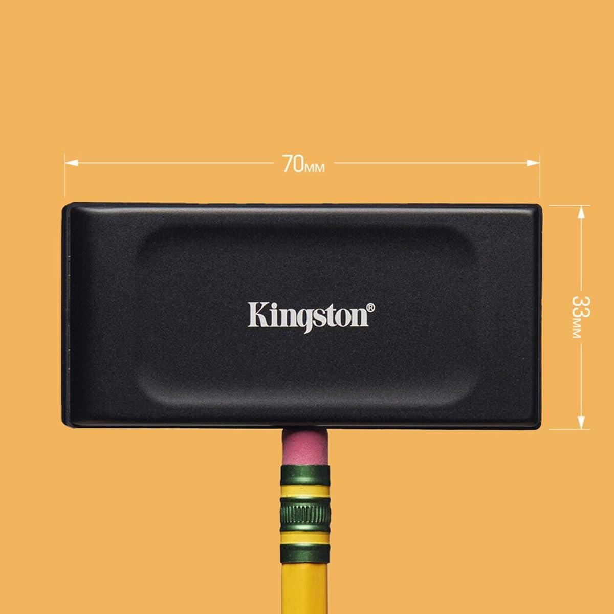 SSD Externo Kingston XS1000 2TB USB 3.2 Gen 2 1050MB/s