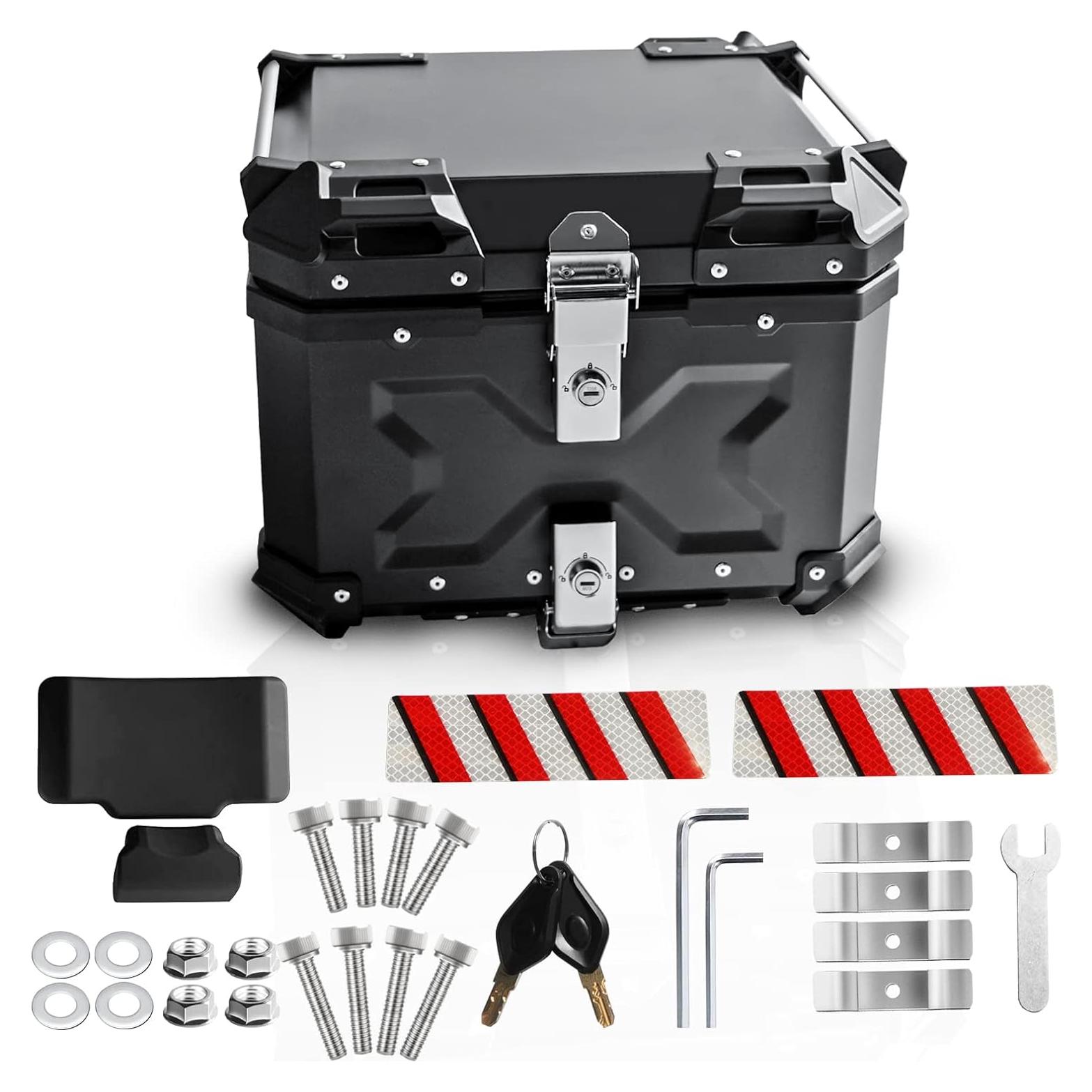 Maletero para Motocicleta Donpida 45L Impermeable Negro