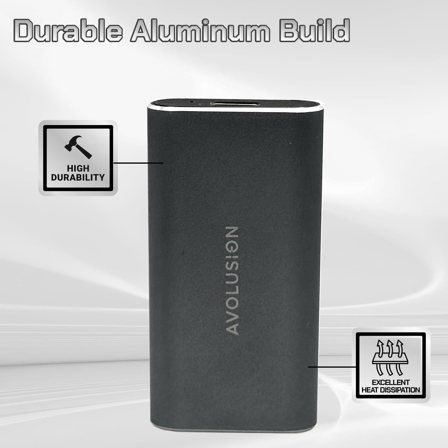 Avolusion S1 1TB SSD Portátil USB 3.2 - Aluminio Gris