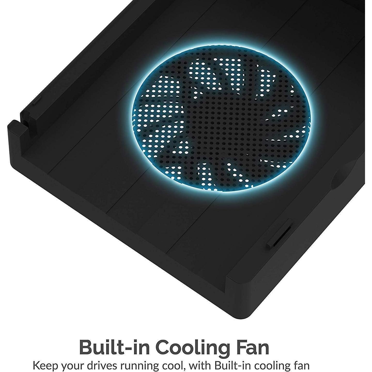 Estación de Acoplamiento SATA SABRENT EC-DFFN 2.5/3.5" con Ventilador