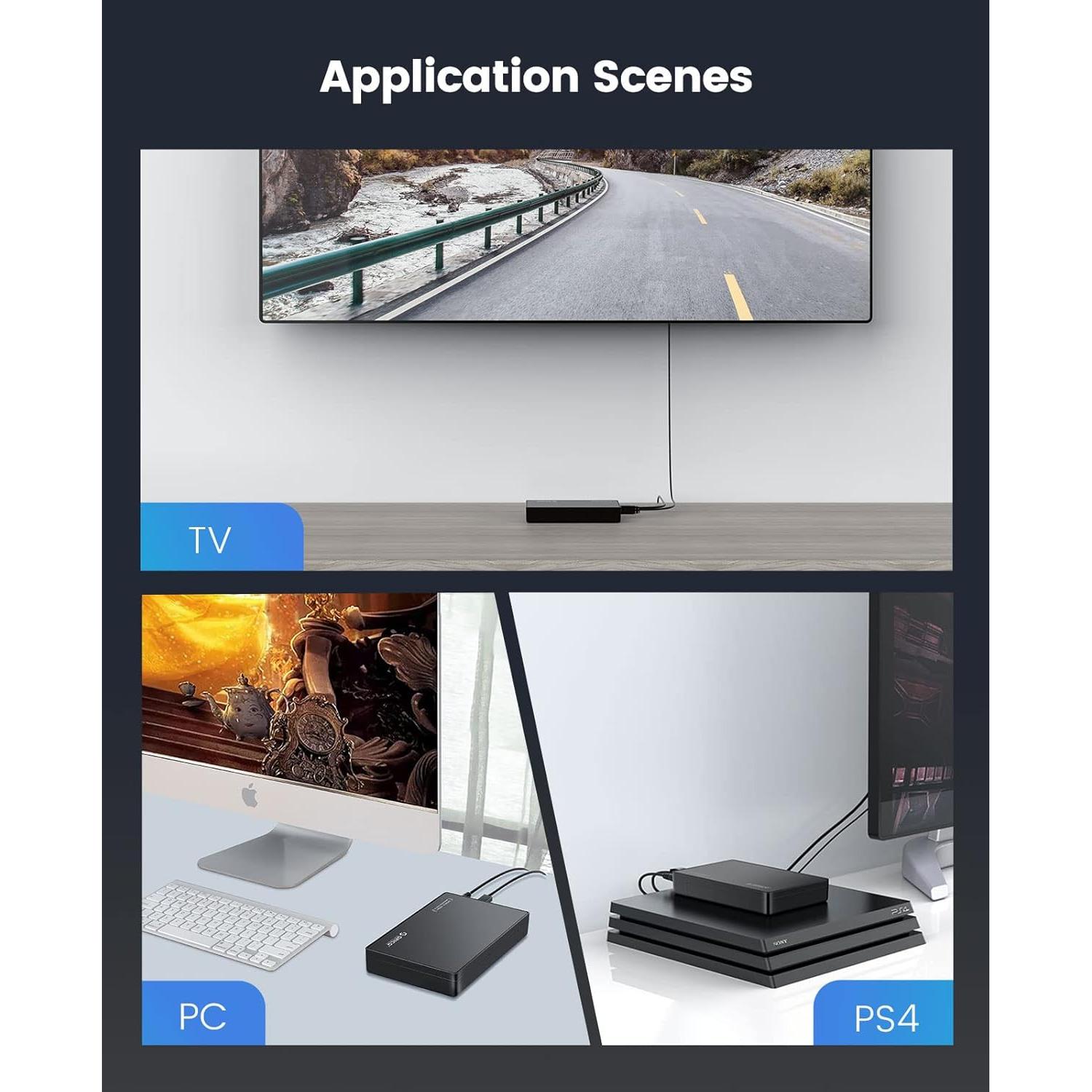 Caja Externa HDD ORICO 3588US3 USB 3.0 3.5" hasta 20TB