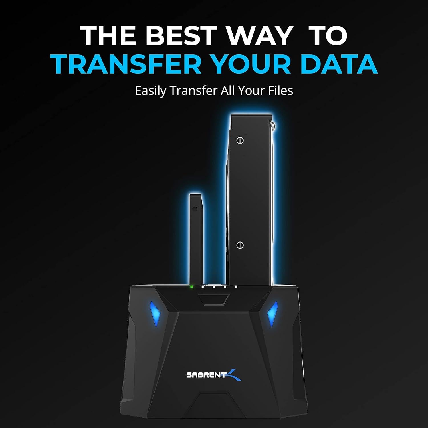 Estación de Acoplamiento SATA Doble Bahía SABRENT EC-HD2B