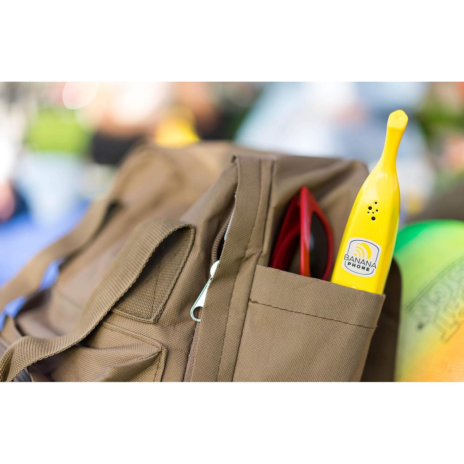 Teléfono Bluetooth Banana Único Amarillo para iPhone/Android