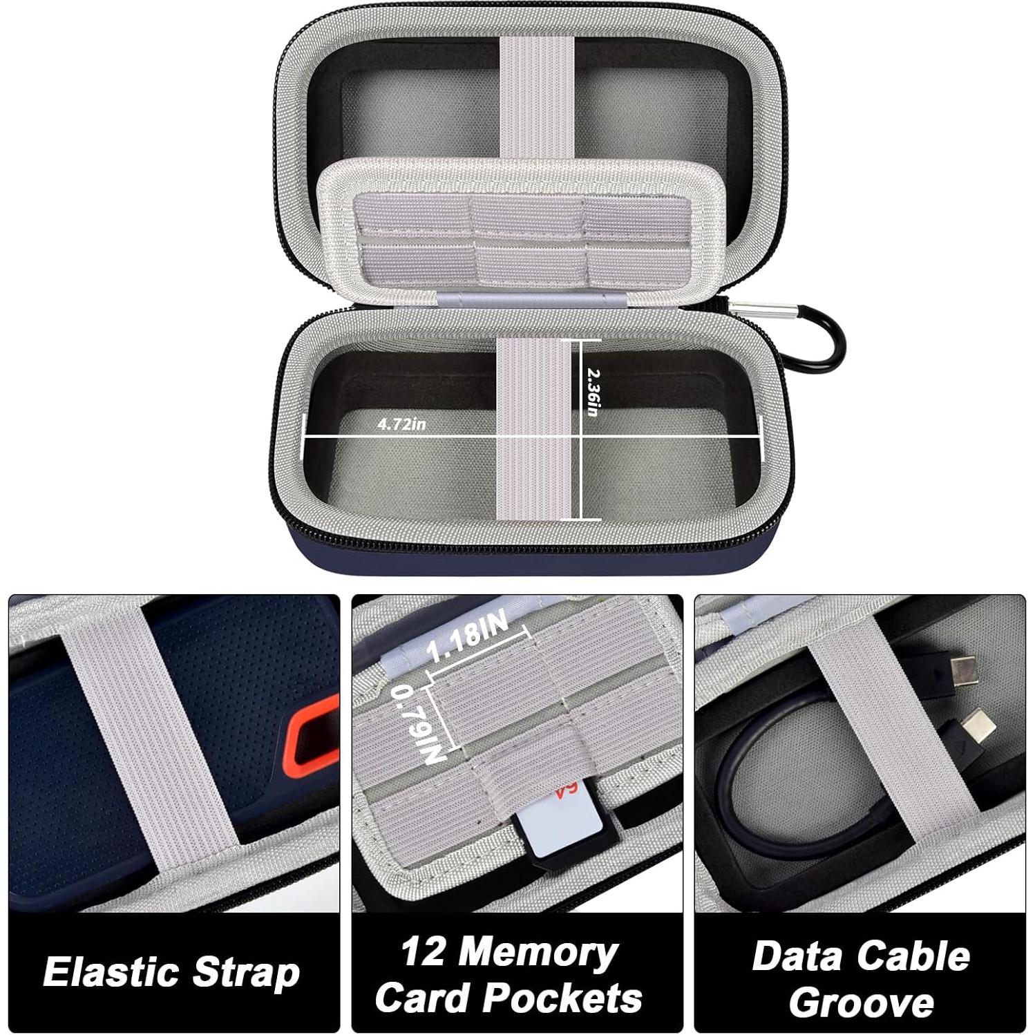 Funda de Almacenamiento para SSD SanDisk 1TB 2TB 4TB - Azul