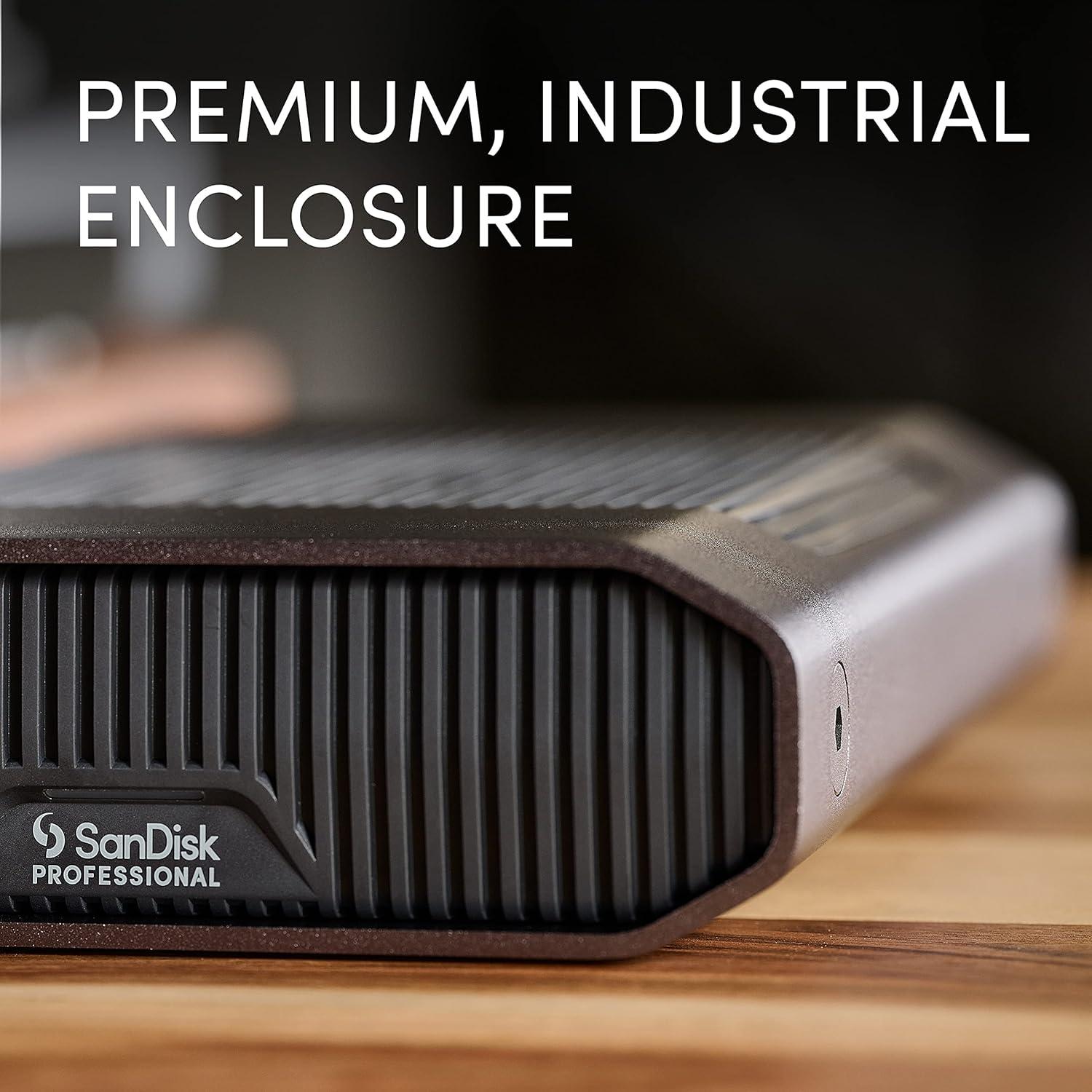 Disco Duro Externo SanDisk Professional 8TB USB-C 7200RPM