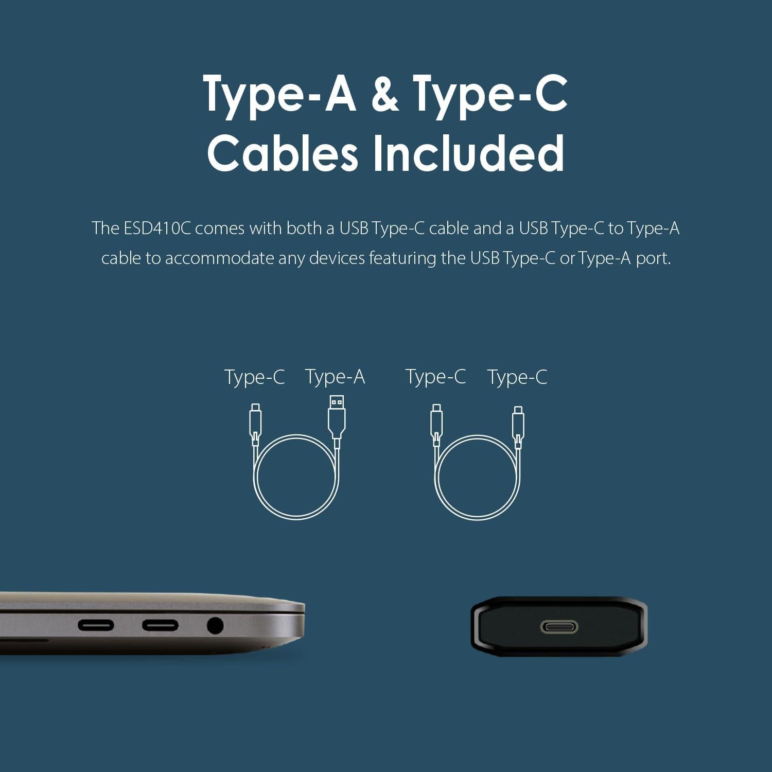 Transcend ESD410 2TB SSD Externo USB 3.2 Gen2 Resistente