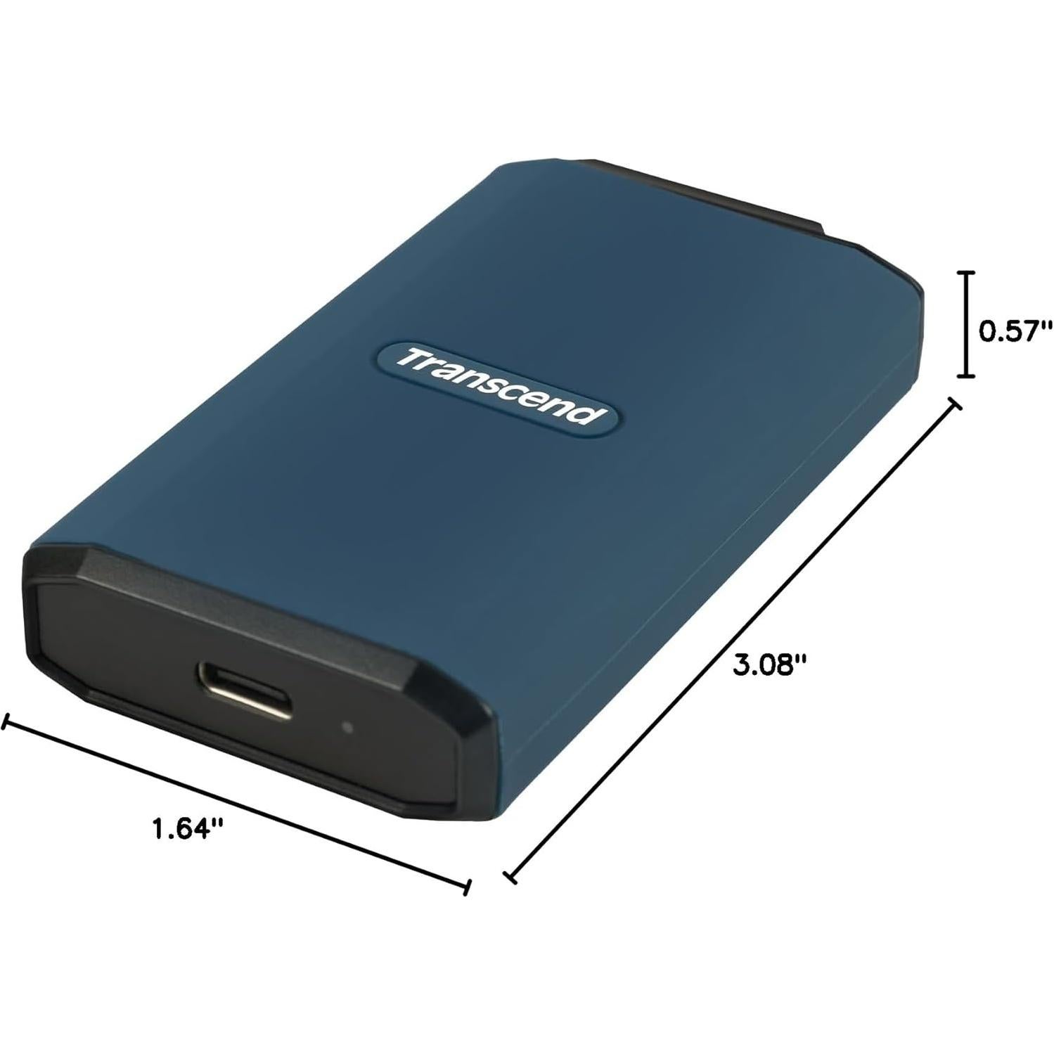 Transcend ESD410 2TB SSD Externo USB 3.2 Gen2 Resistente