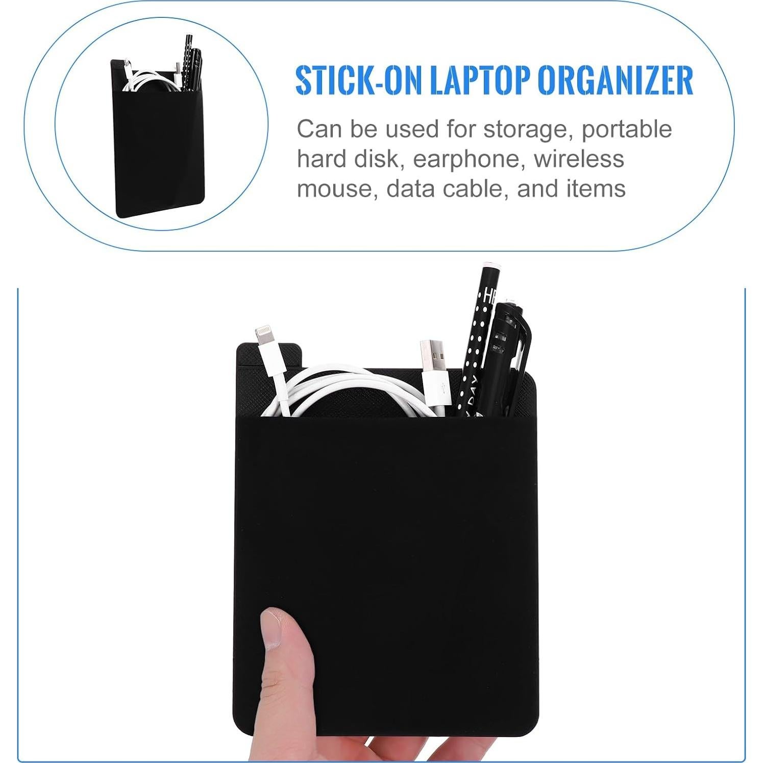 Bolsa de Almacenamiento Totority para Laptop - Organizador Adhesivo