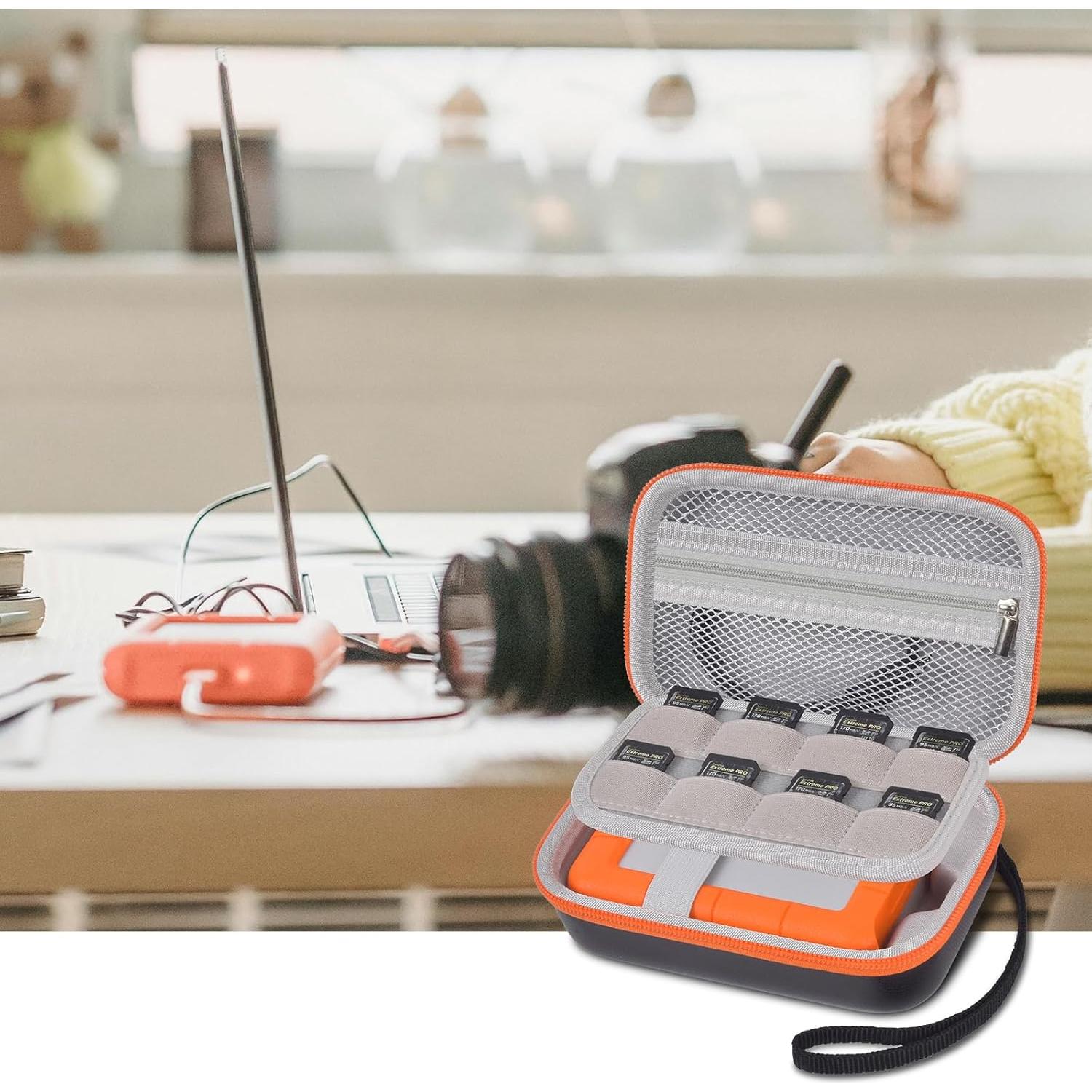 Funda Gris para Disco Duro Externo LaCie Rugged Mini 1TB-5TB