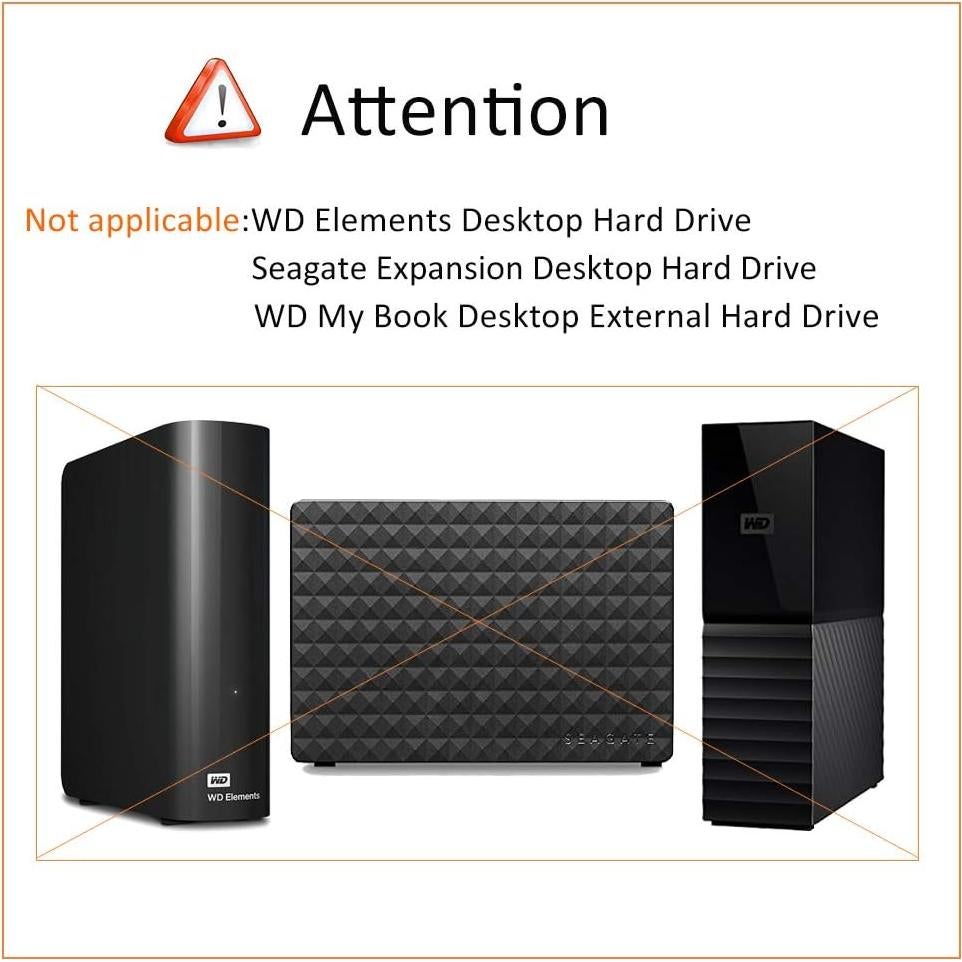 Funda BOVKE para Disco Duro Externo Seagate 3.5" 4TB-20TB