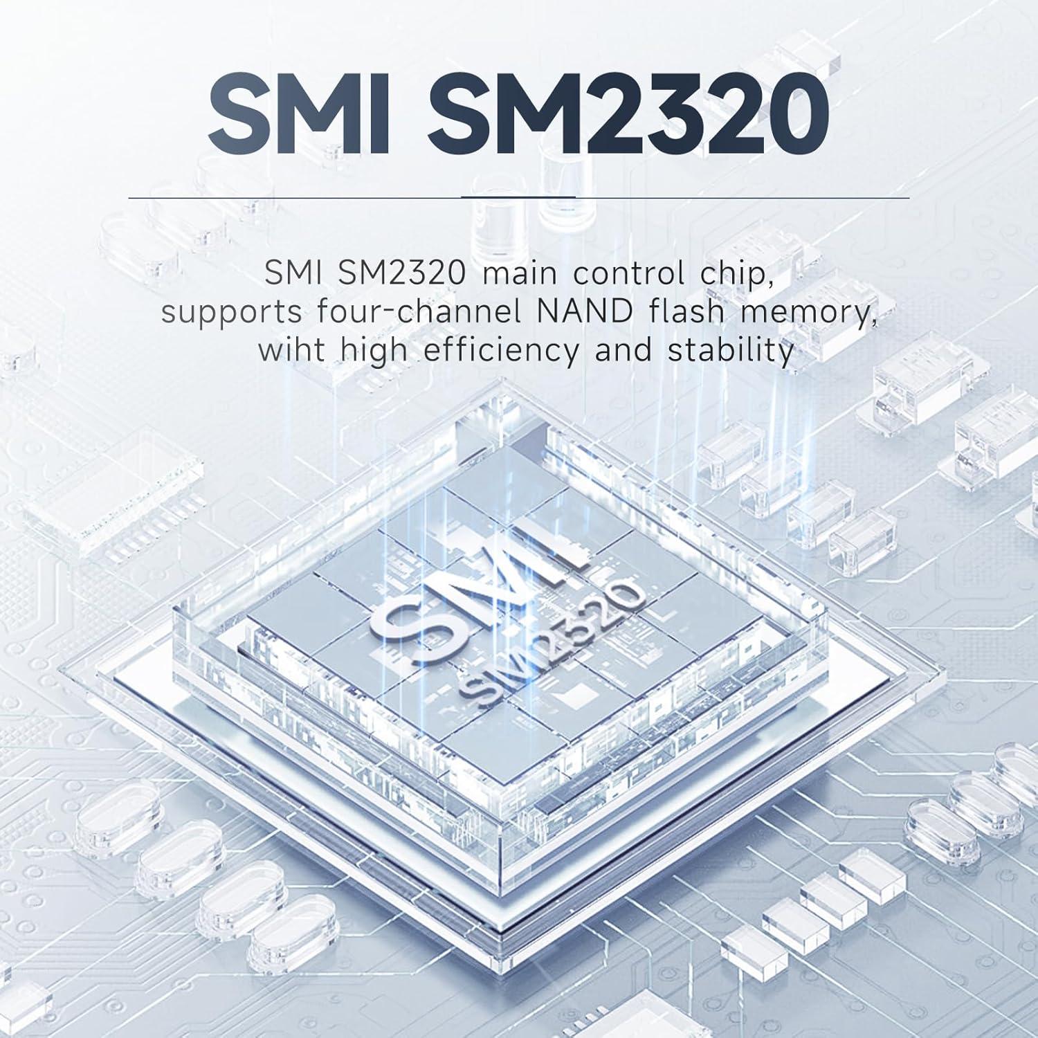 SSD Externo Portátil 2TB fanxiang PS2000W USB 3.2 Gen2