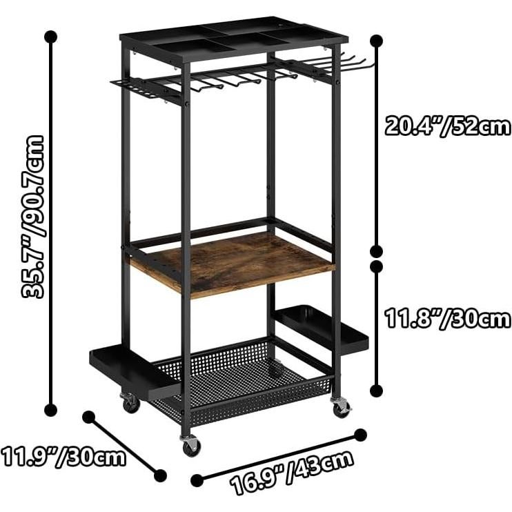 Carro Organizador de Herramientas GILLAS con Ruedas 6.57 kg