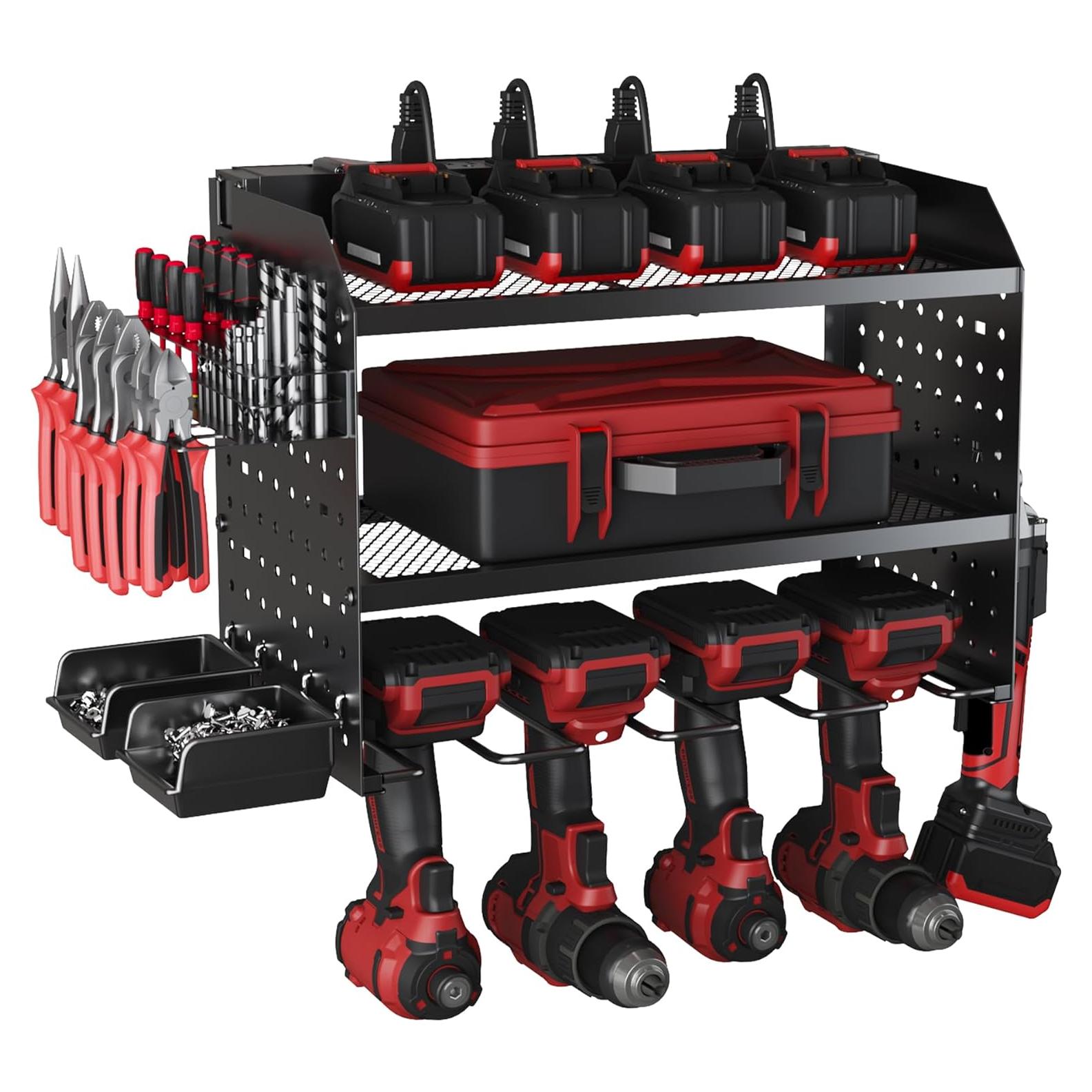 Organizador de Herramientas Eléctricas KAAPSAM con Estación de Carga