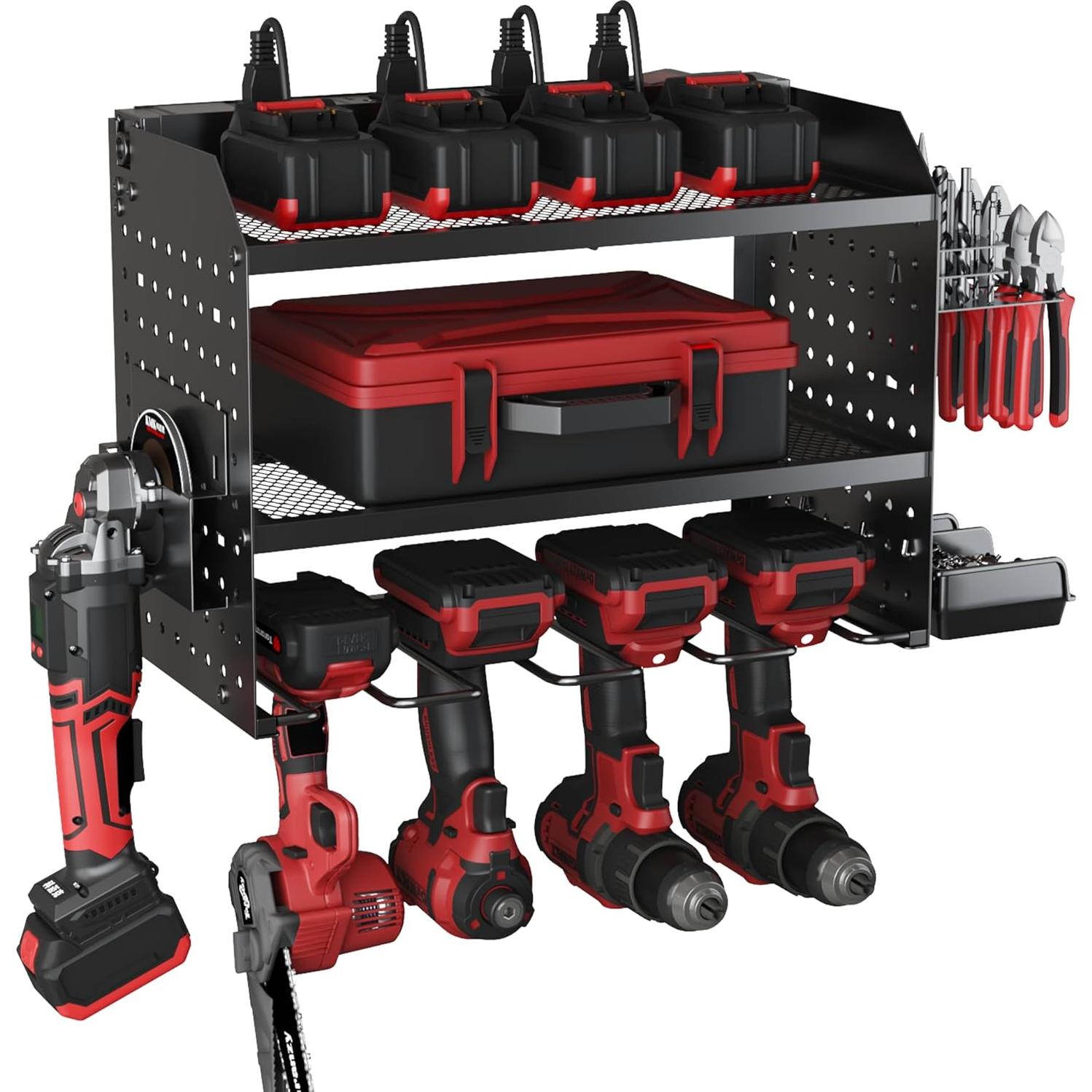 Organizador de Herramientas Eléctricas KAAPSAM con Estación de Carga