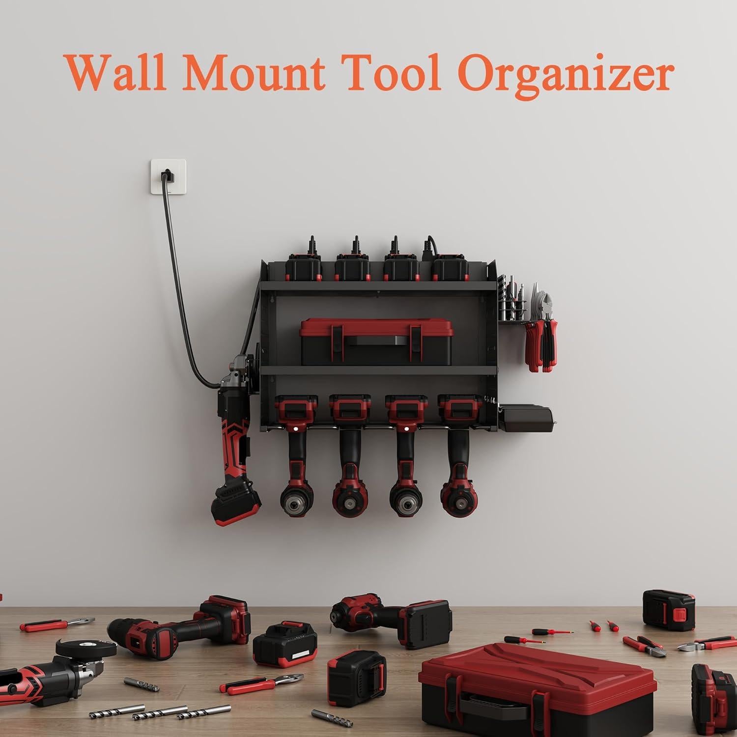 Organizador de Herramientas Eléctricas KAAPSAM con Estación de Carga