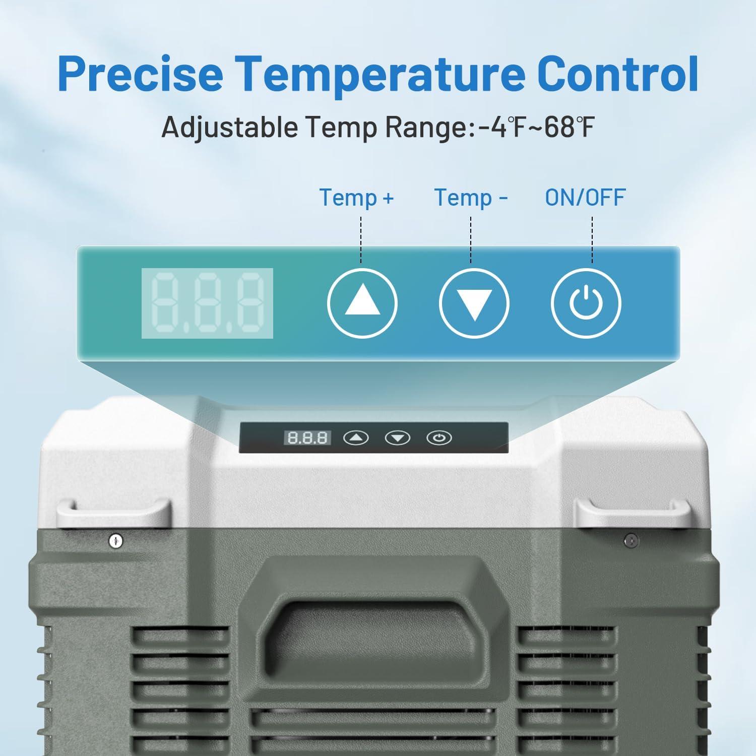 Refrigerador Portátil Alpicool NL15 15L 12V Verde