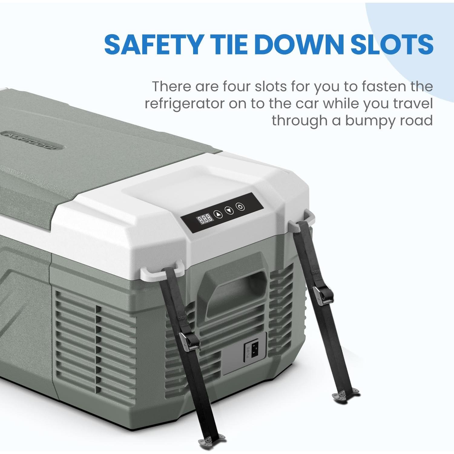 Refrigerador Portátil Alpicool NL15 15L 12V Verde