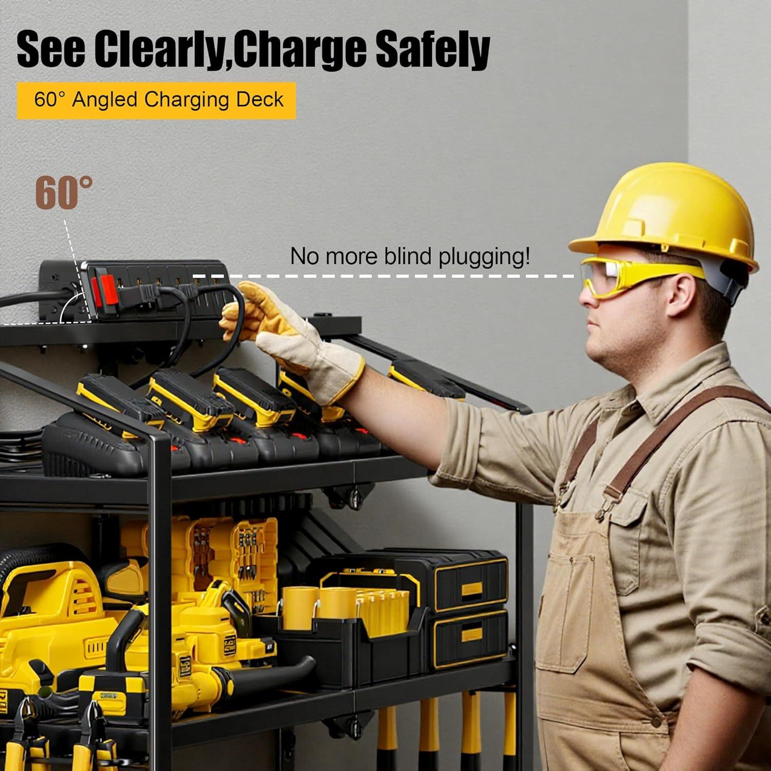 Organizador de Herramientas Eléctricas Spampur 3 Niveles 272 kg