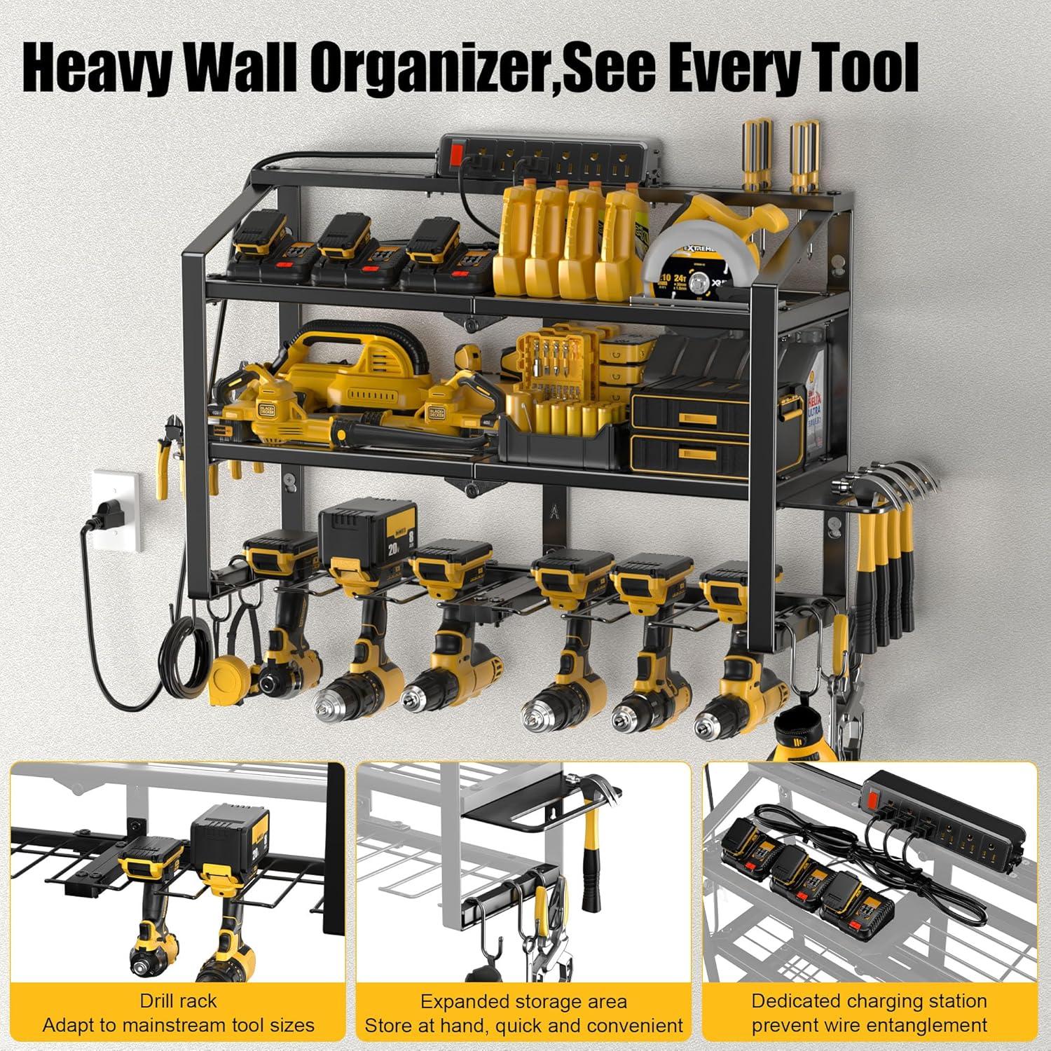 Organizador de Herramientas Eléctricas Spampur 3 Niveles 272 kg