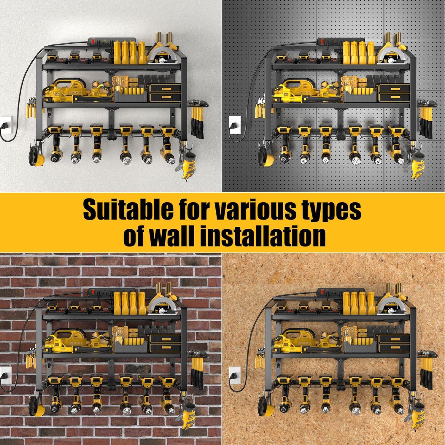 Organizador de Herramientas Eléctricas Spampur 3 Niveles 272 kg