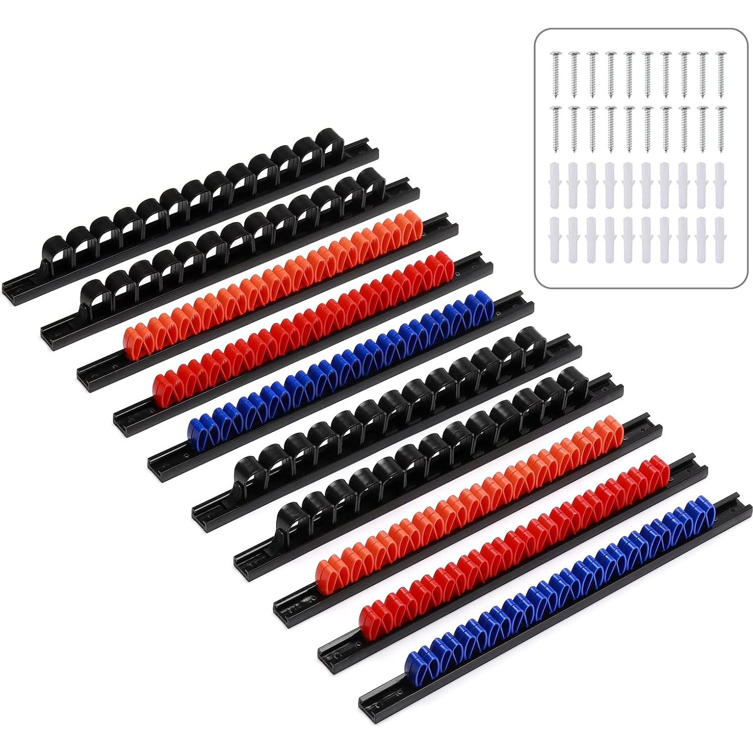 Organizador de Herramientas CASOMAN 10 pcs Montaje en Pared