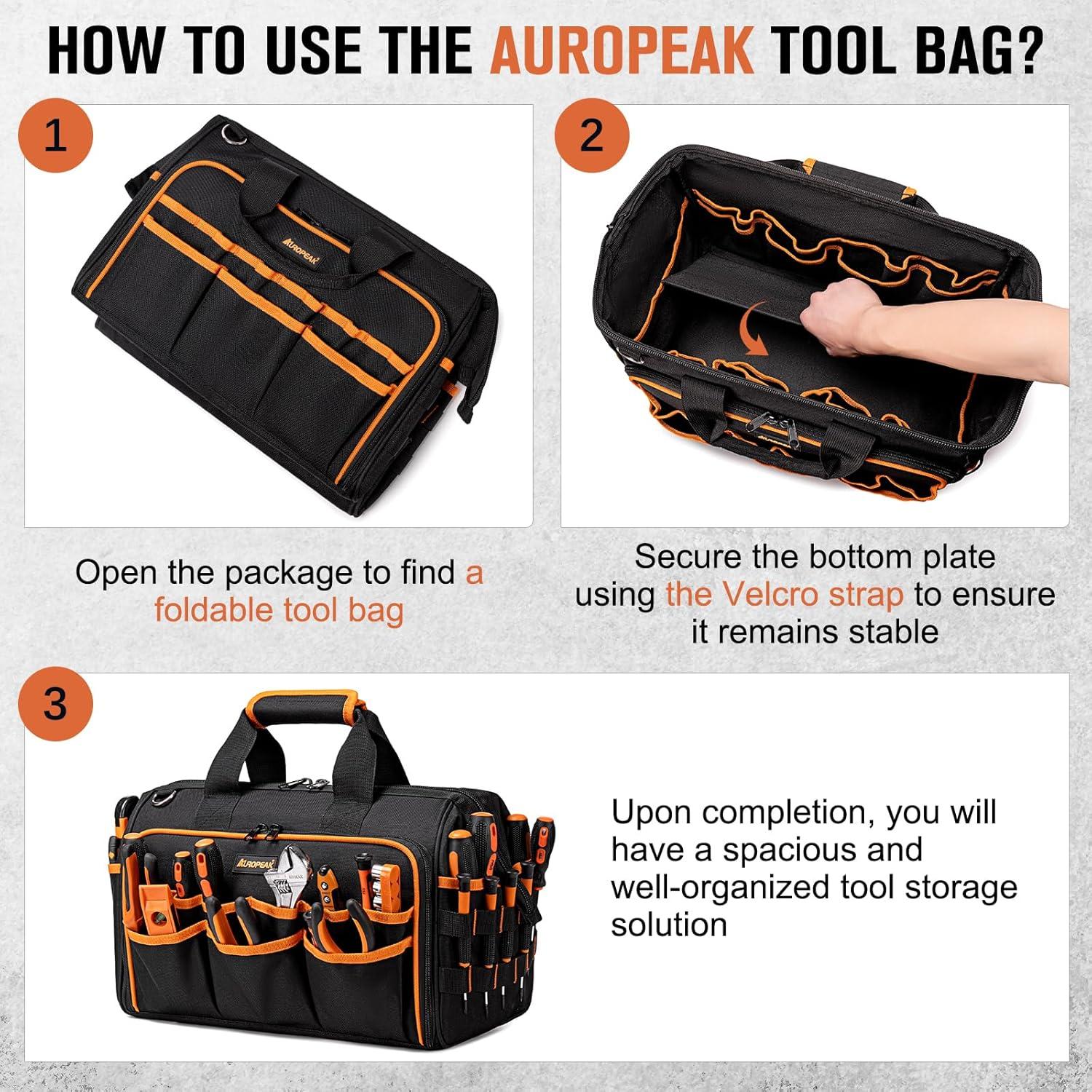 Bolsa de Herramientas Plegable AUROPEAK 46 Compartimentos 35L