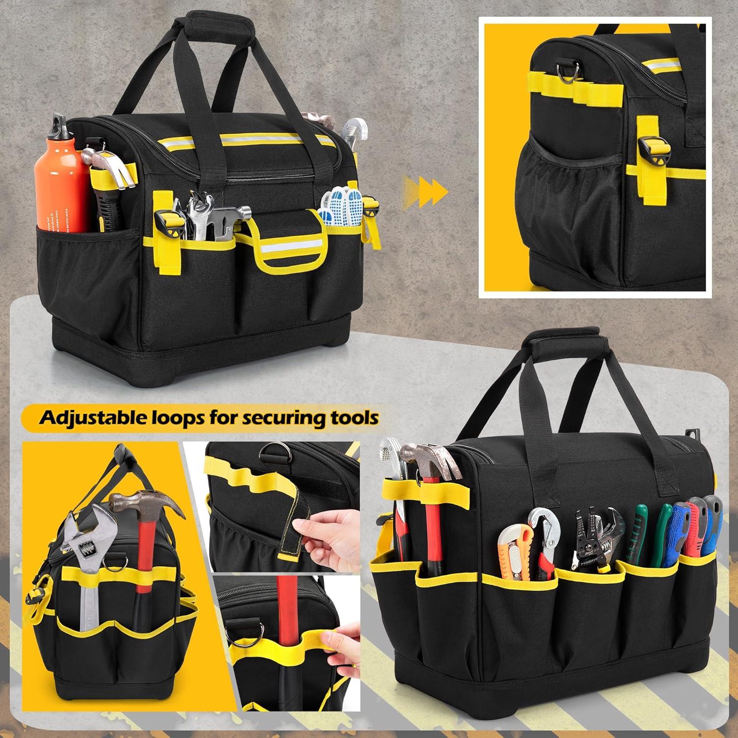 Bolsa Organizadora de Herramientas Trahzia 38.9x22.9x32cm Negra