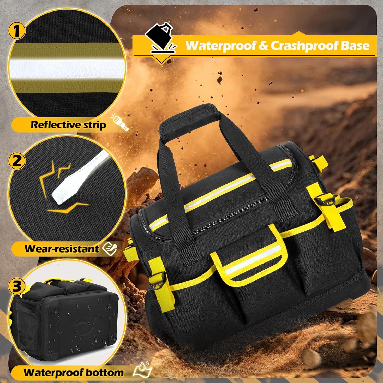 Bolsa Organizadora de Herramientas Trahzia 38.9x22.9x32cm Negra